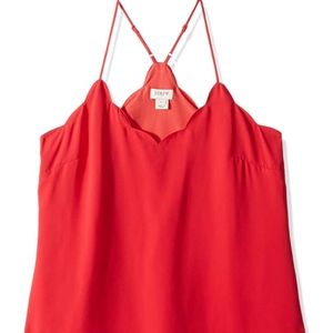 J. CREW Scalloped Cami Top